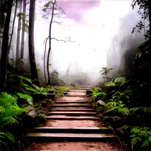 Misty Path To Enlightenment PNG 05242024