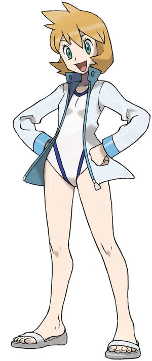 Misty Pokemon Character Pose