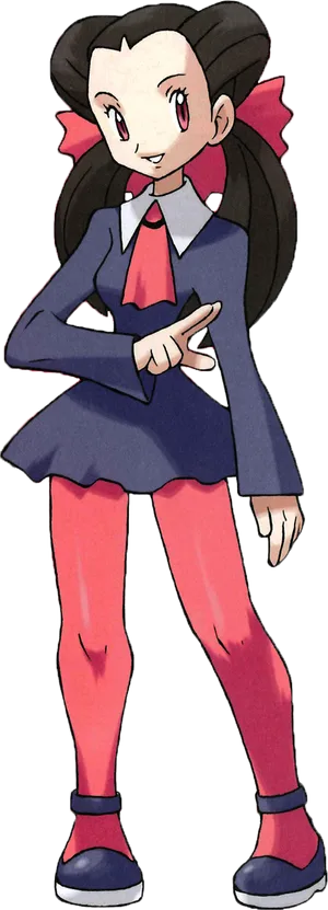 Misty Pokemon Character Pose PNG image