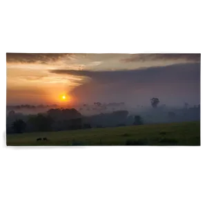 Misty Sunrise Glory PNG 42 PNG
