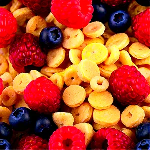 Mixed Berries Cereal Png Hsv54 PNG image