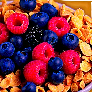 Mixed Berries Cereal Png Nhu34 PNG image