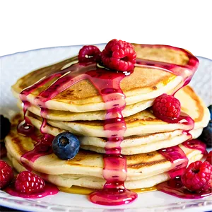 Mixed Berry Pancakes PNG Spw11 PNG