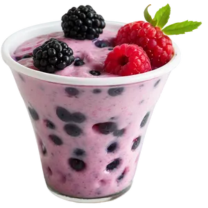 Mixed Berry Yogurt PNG Ddl PNG