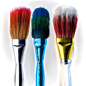 Mixed Media Paint Brushes PNG Apr8