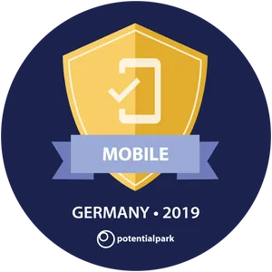 Mobile Award Germany2019 Badge PNG image