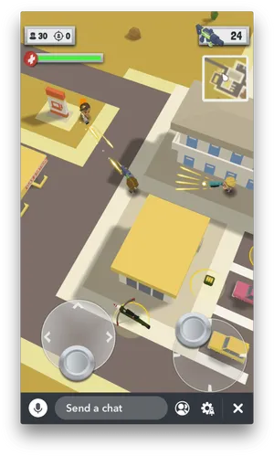 Mobile Battle Royale Gameplay PNG