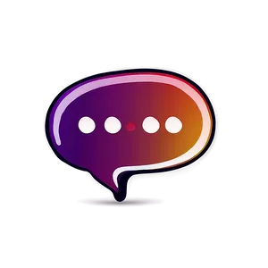 Mobile Chat Bubble Illustration Png 06262024 PNG image