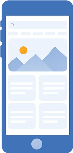 Mobile Interface Graphic Design PNG image