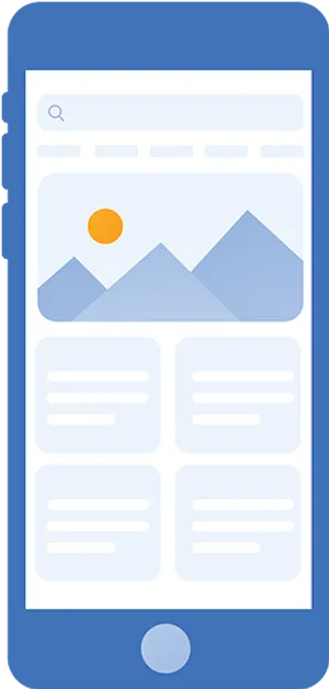 Mobile Interface Graphic Placeholder PNG image