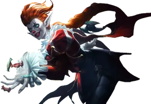 Mobile Legends Harley Great Inventor Skin PNG image