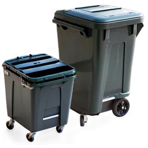 Mobile Recycling Bin PNG 36