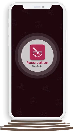 Mobile Reservation App Icon PNG image