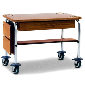 Mobile Student Desk PNG 06212024