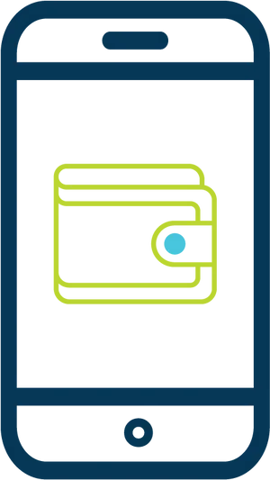 Mobile Wallet Icon PNG image