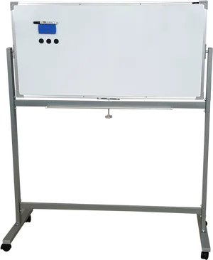 Mobile Whiteboardon Stand PNG image