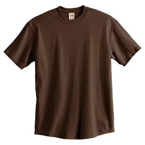 Mocha Brown Blank Shirt PNG Juq PNG