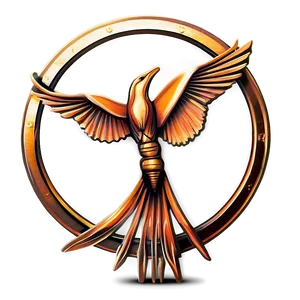 Mockingjay Pin Design Png 06242024 PNG image