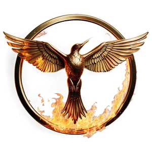 Mockingjay Tribute Flame PNG 06242024