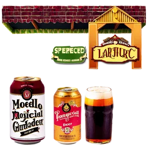Modelo Especial Beer Garden Banner PNG Eqo