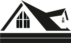 Modern Abstract House Clipart PNG