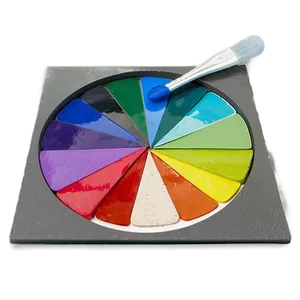 Modern Art Palette Png Qot PNG image