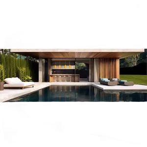 Modern Backyard Design PNG 62 PNG