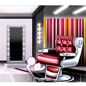 Modern Barber Chair Png 16 PNG image