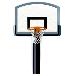 Modern Basketball Hoop Png 05252024 PNG image