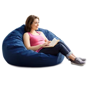 Modern Bean Bag Chair Png Bnb PNG image