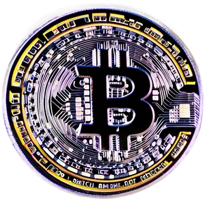 Modern Bitcoin Currency Design Png 60 PNG image