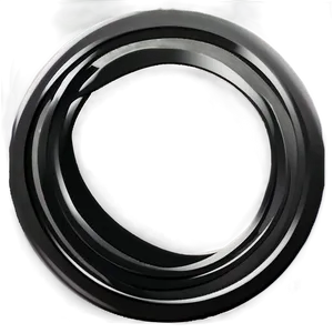 Modern Black Circle Png 74 PNG image