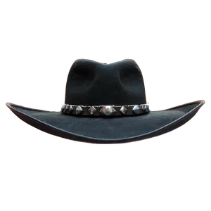 Modern Black Cowboy Hat Png Aul55 PNG image