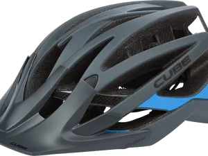 Modern Black Cycling Helmet PNG