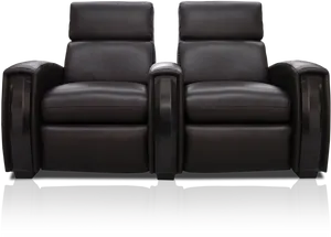 Modern Black Leather Recliner Chairs