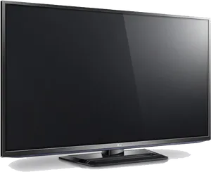 Modern Black Led T V Display PNG image