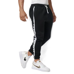 Modern Black Sweatpants Png Asf82 PNG image