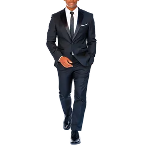 Modern Black Tie Fashion Png 06212024 PNG image