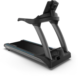 Modern Black Treadmill PNG