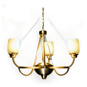 Modern Brass Chandelier Png 83 PNG image