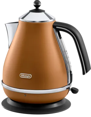 Modern Brown Electric Kettle PNG