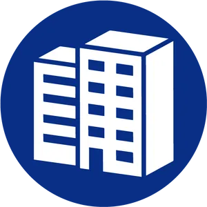 Modern_ Building_ Icon_ Vector PNG image