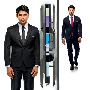 Modern Business Attire Suit Png 24 PNG image