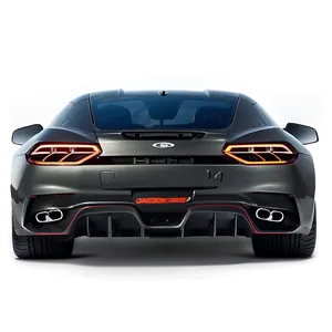 Modern Car Rear Png Xsv8 PNG image