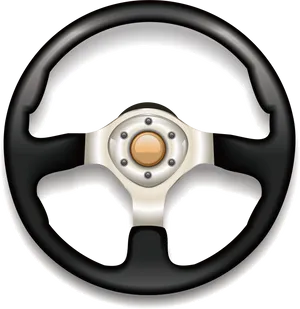 Modern Car Steering Wheel.png PNG image