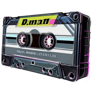Modern Cassette Tape PNG 05252024