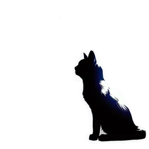 Modern Cat Silhouette Png 89 PNG image