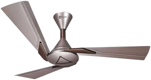 Modern Ceiling Fan Design PNG image