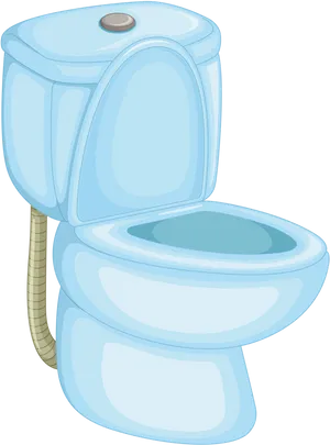 Modern Ceramic Toilet Illustration PNG image