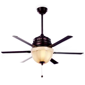 Modern Chandelier Ceiling Fan PNG 06282024 PNG